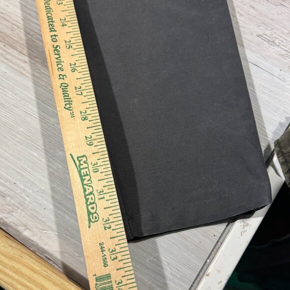 Lululemon‎ ABC Men Pants Size 32x33 Dark Gray Mid Rise Regular Fit Gusset - Picture 10 of 11